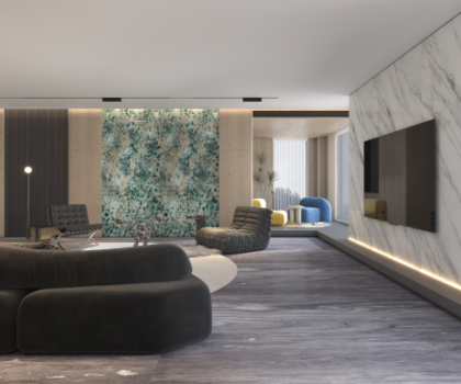 歐若拉精工奢石，現(xiàn)代風(fēng)格案例賞析