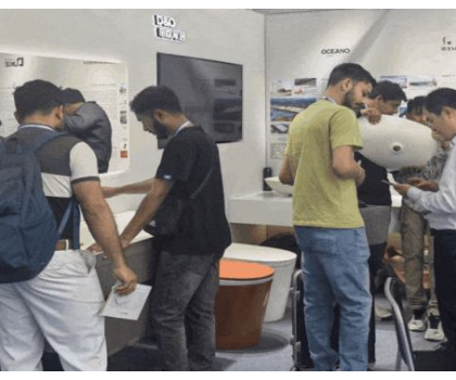 帝王潔具廣交會(huì)老外“含量”高，堅(jiān)定看好中國(guó)智造