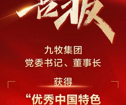 全國(guó)表彰！九牧集團(tuán)黨委書(shū)記、董事長(zhǎng)獲得“優(yōu)秀中國(guó)特色社會(huì)主義事業(yè)建設(shè)者”稱號(hào)